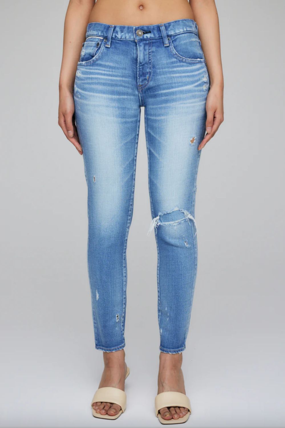 Moussy Lenwood Skinny Blue Jean