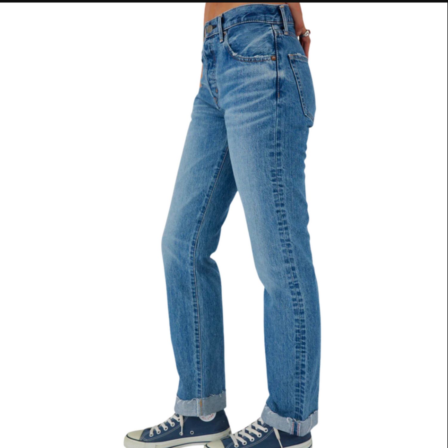 Moussy Seagraves Straight Leg Jean