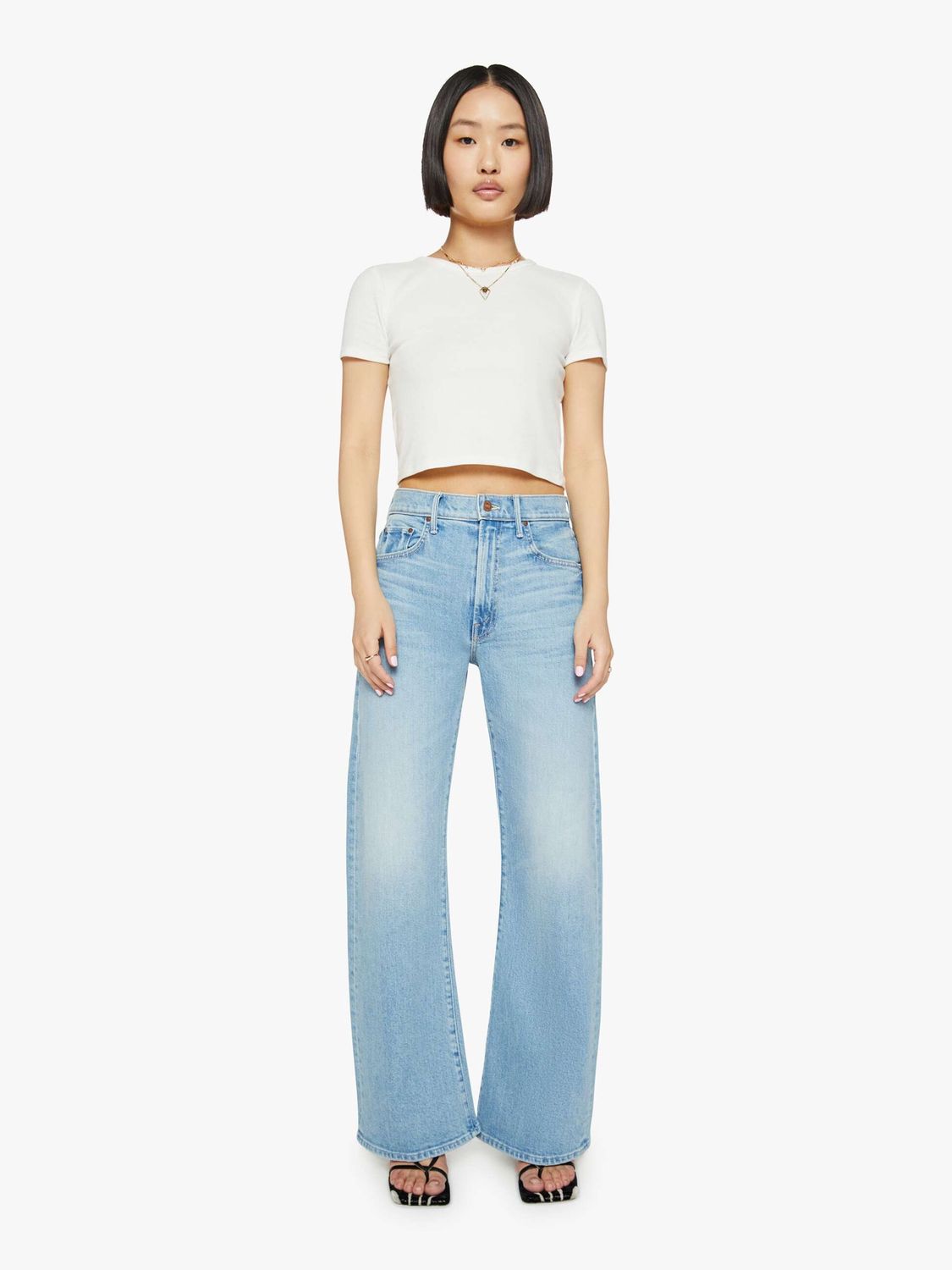 The Mother Lil&#39; Lasso Sneak Jean in Ivy League Cowboy