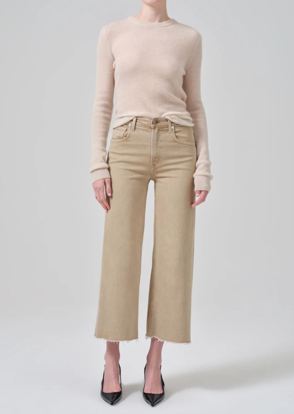 Citizens of Humanity Lyra Crop Jean in Porcini