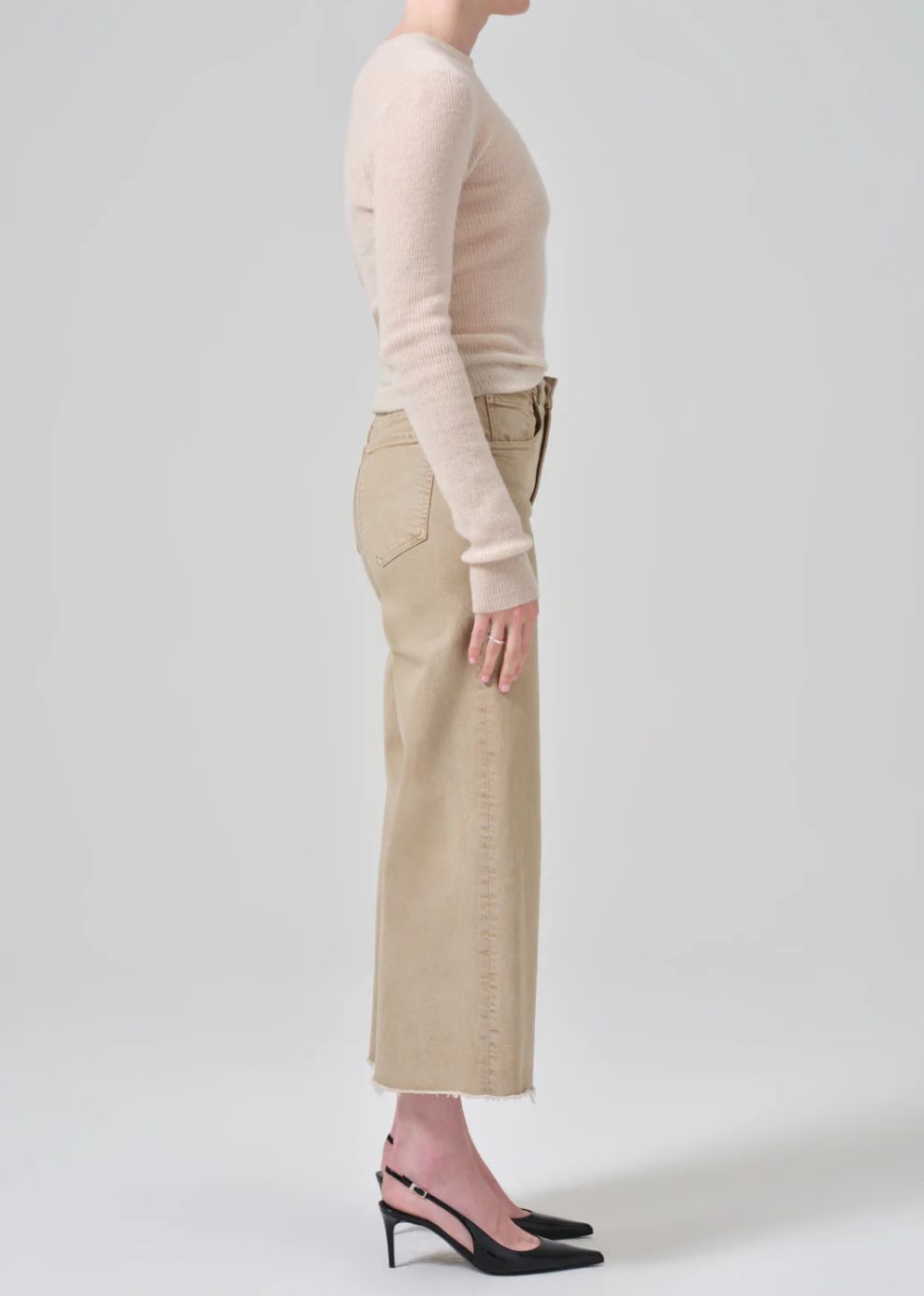 Citizens of Humanity Lyra Crop Jean in Porcini