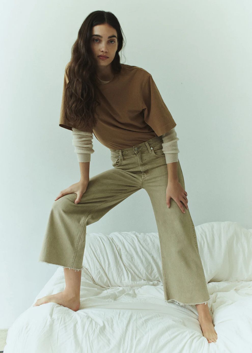 Citizens of Humanity Lyra Crop Jean in Porcini
