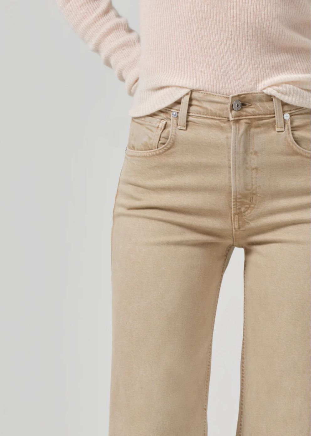 Citizens of Humanity Lyra Crop Jean in Porcini