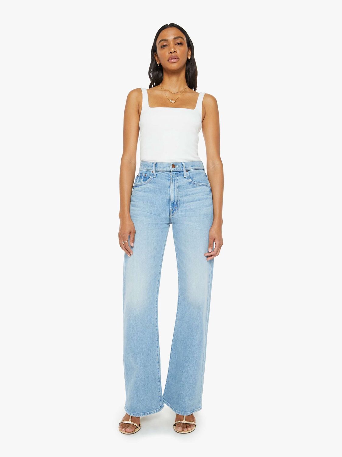 Mother Lasso Sneak Jean in Ivy League Cowboy
