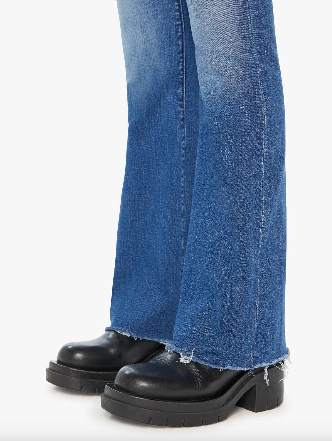 Mother Cruiser Sneak Fray Jean in Hike, Hike Baby