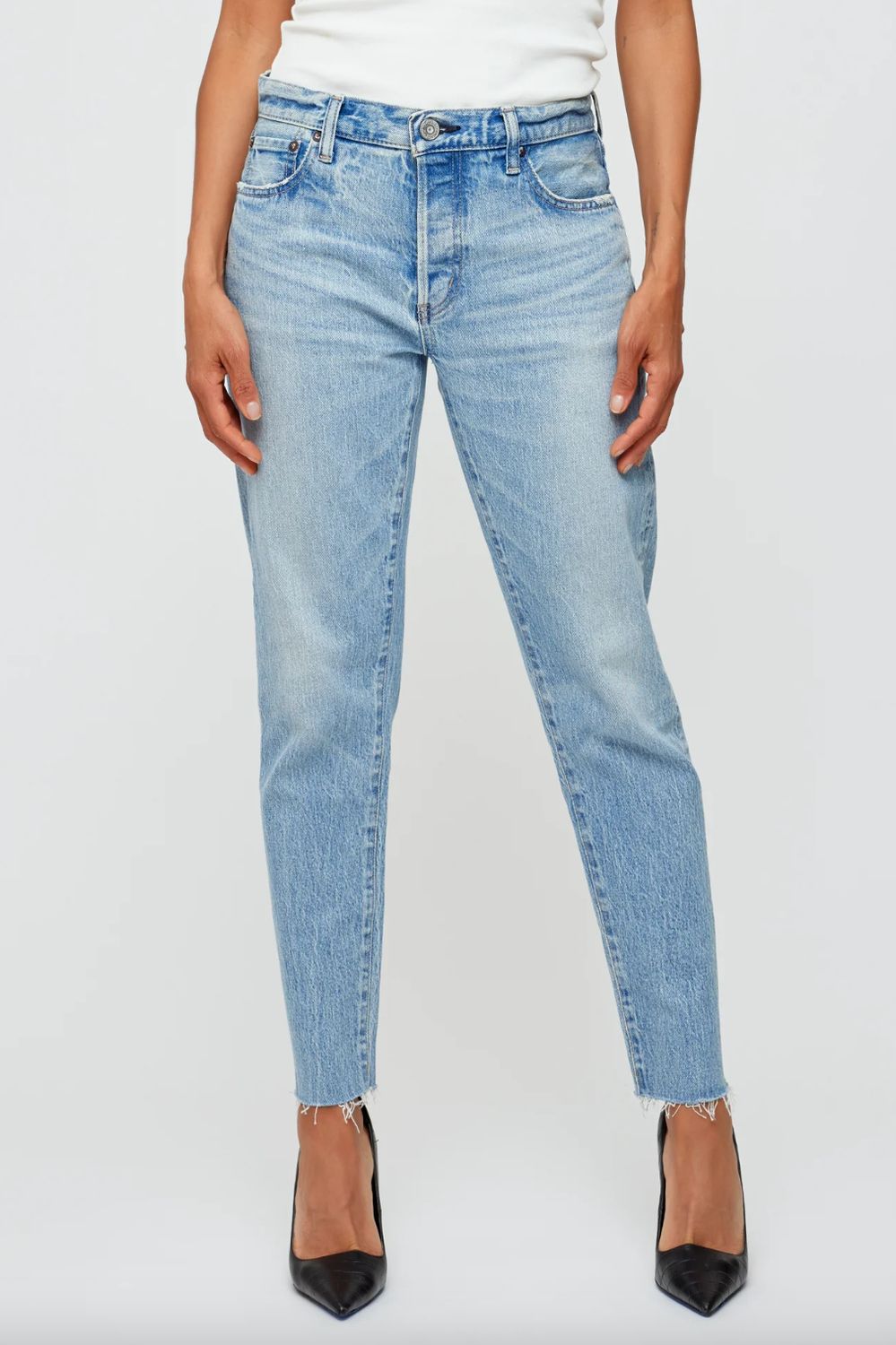 Moussy Montura Ankle Length Tapered Jean