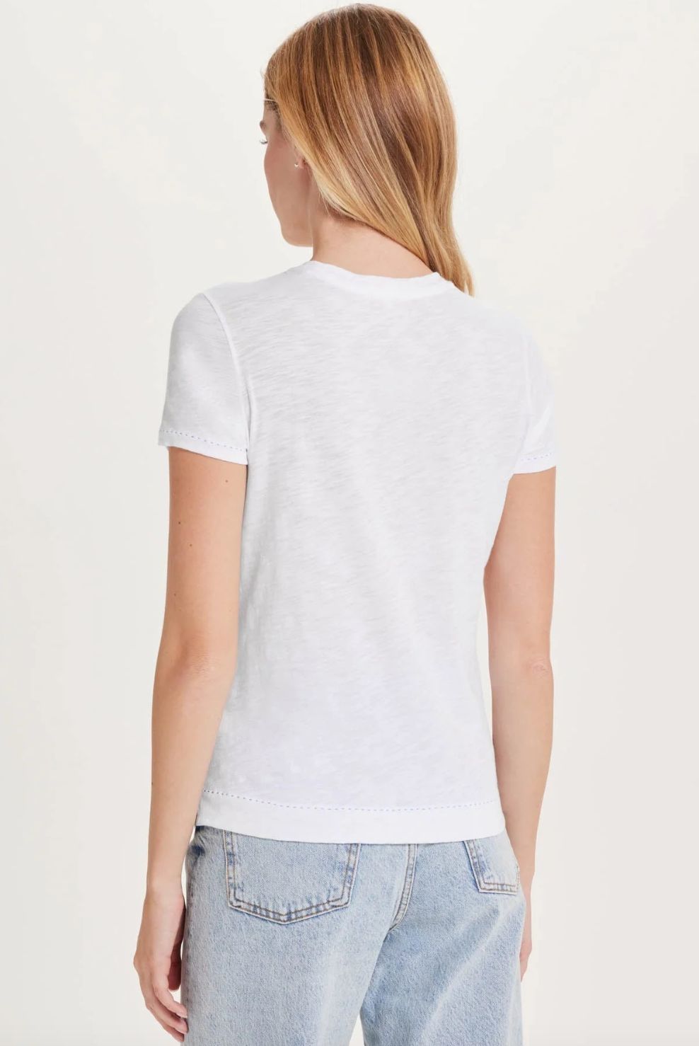 Goldie Running Stitch Pocket Tee