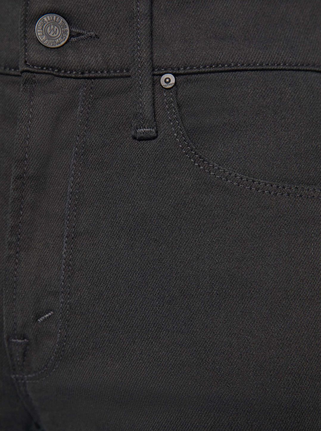 Mother Lil Twister Sneak Jean in Pitch
