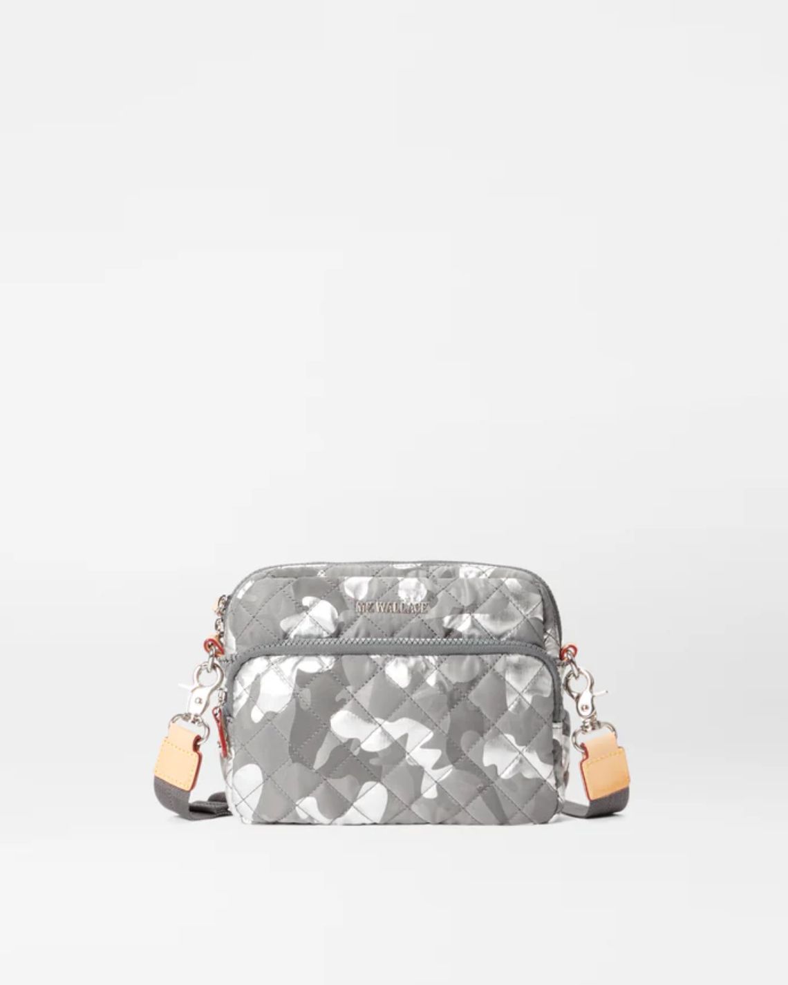 MZ Wallace Small Metro Camera Bag in Silver Camo
