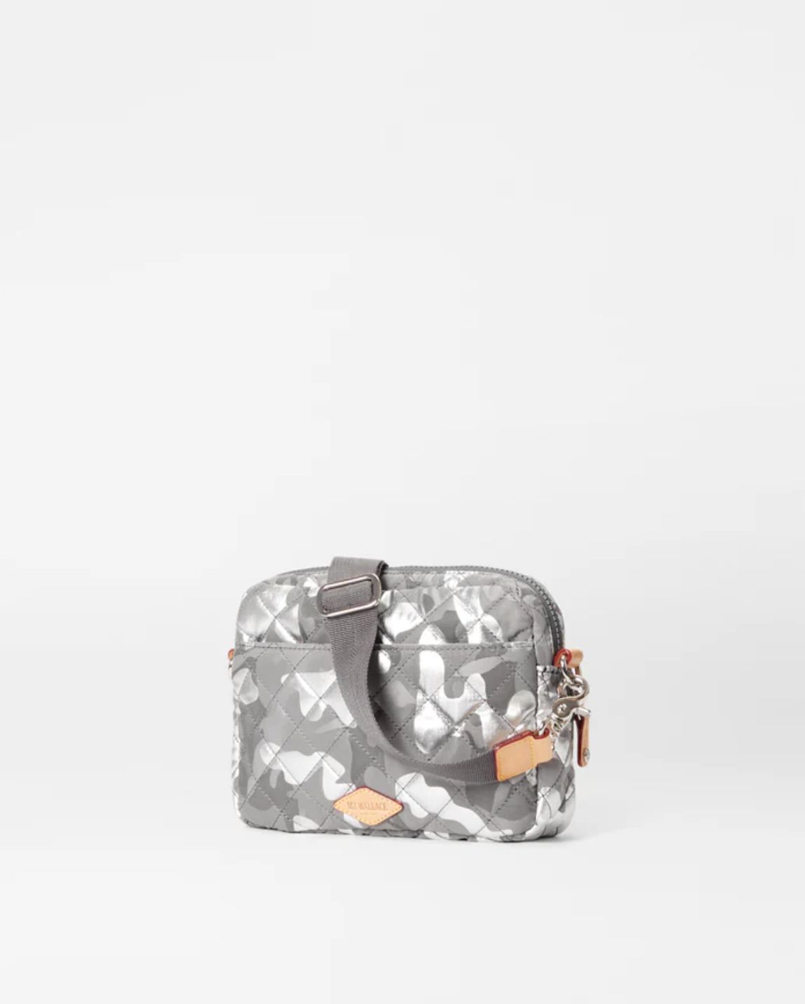 MZ Wallace Small Metro Camera Bag in Silver Camo