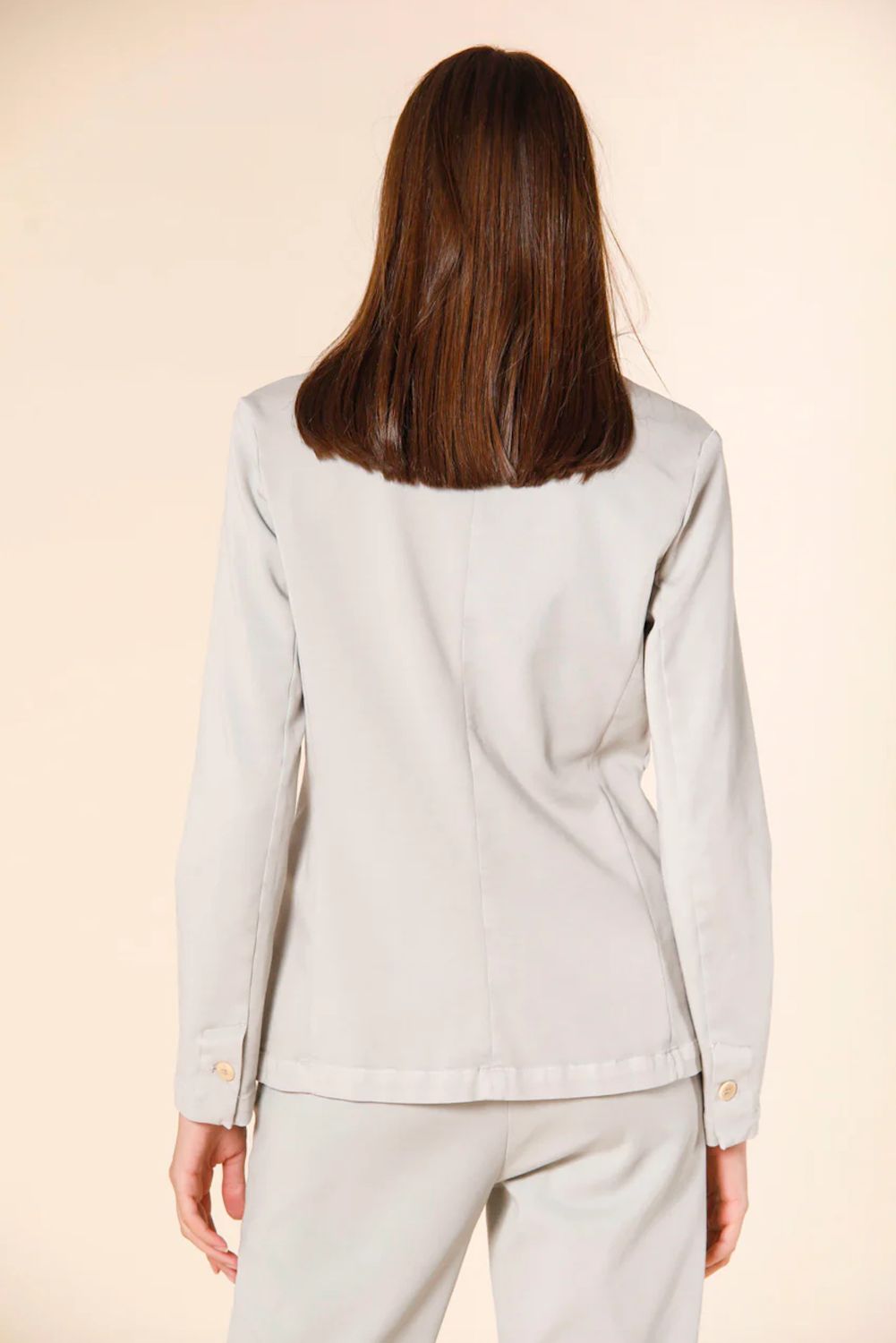 Mason&#39;s Helena Blazer in Grey Jersey