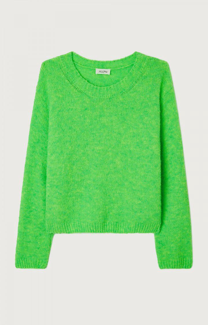 American Vintage Cikoya Sweater in Vert Fluo