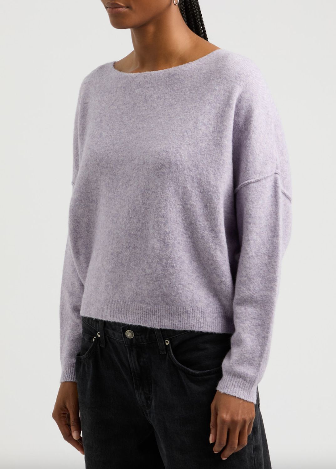 American Vintage Damesville Sweater in Glycine Chine
