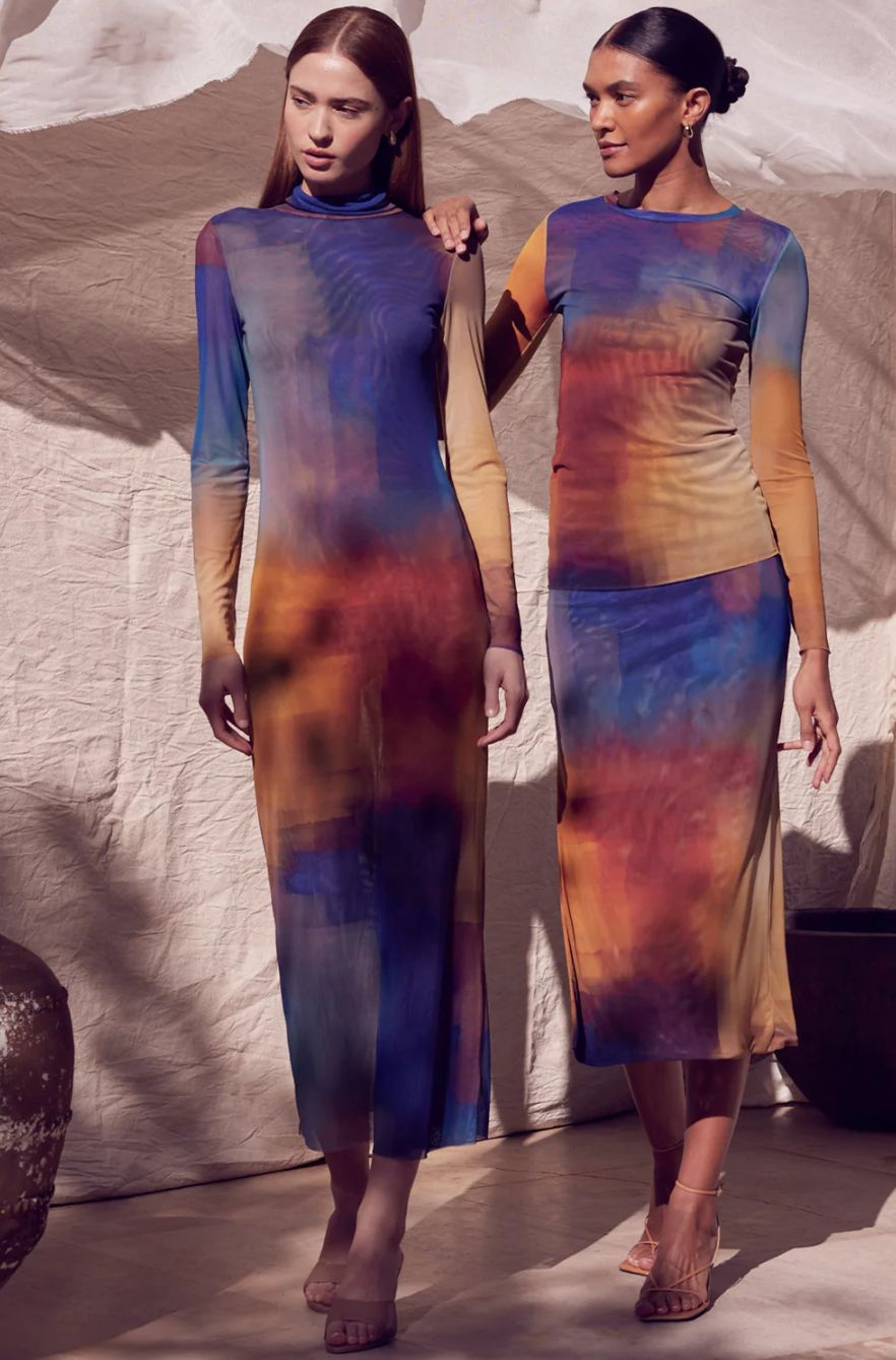 MISA Liv Ombre Dress