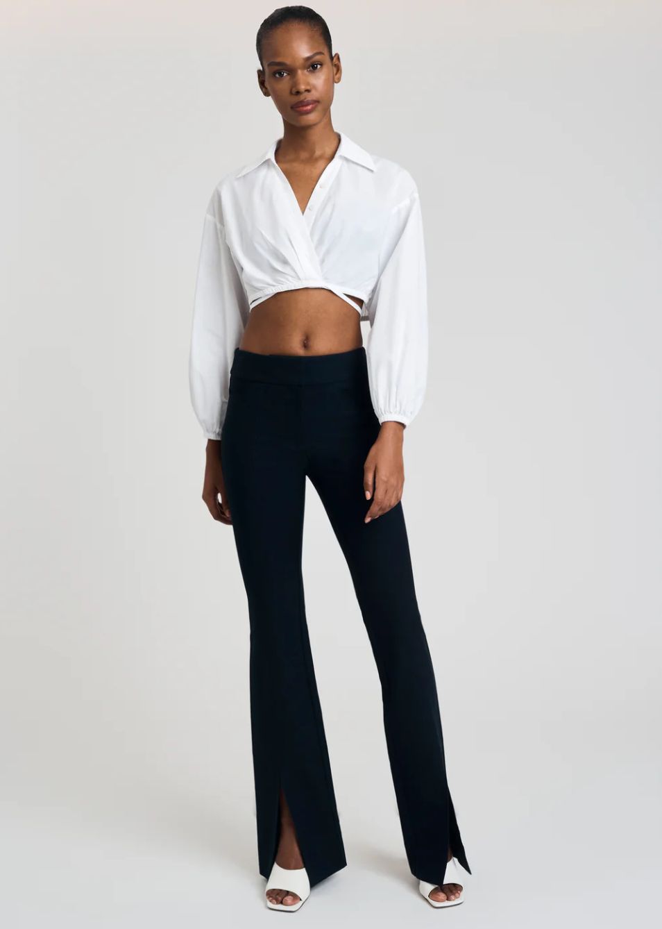 Derek Lam  Maeve Flare Trouser in Midnight