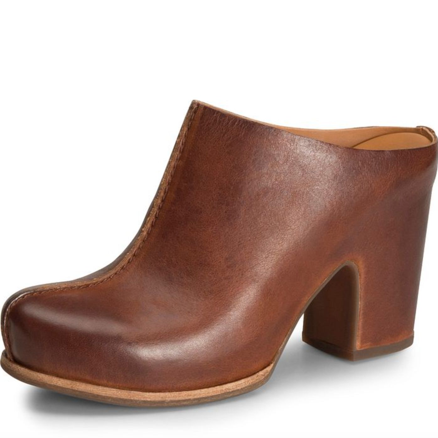 Kork-Ease Sagano Leather-Wrapped Platform