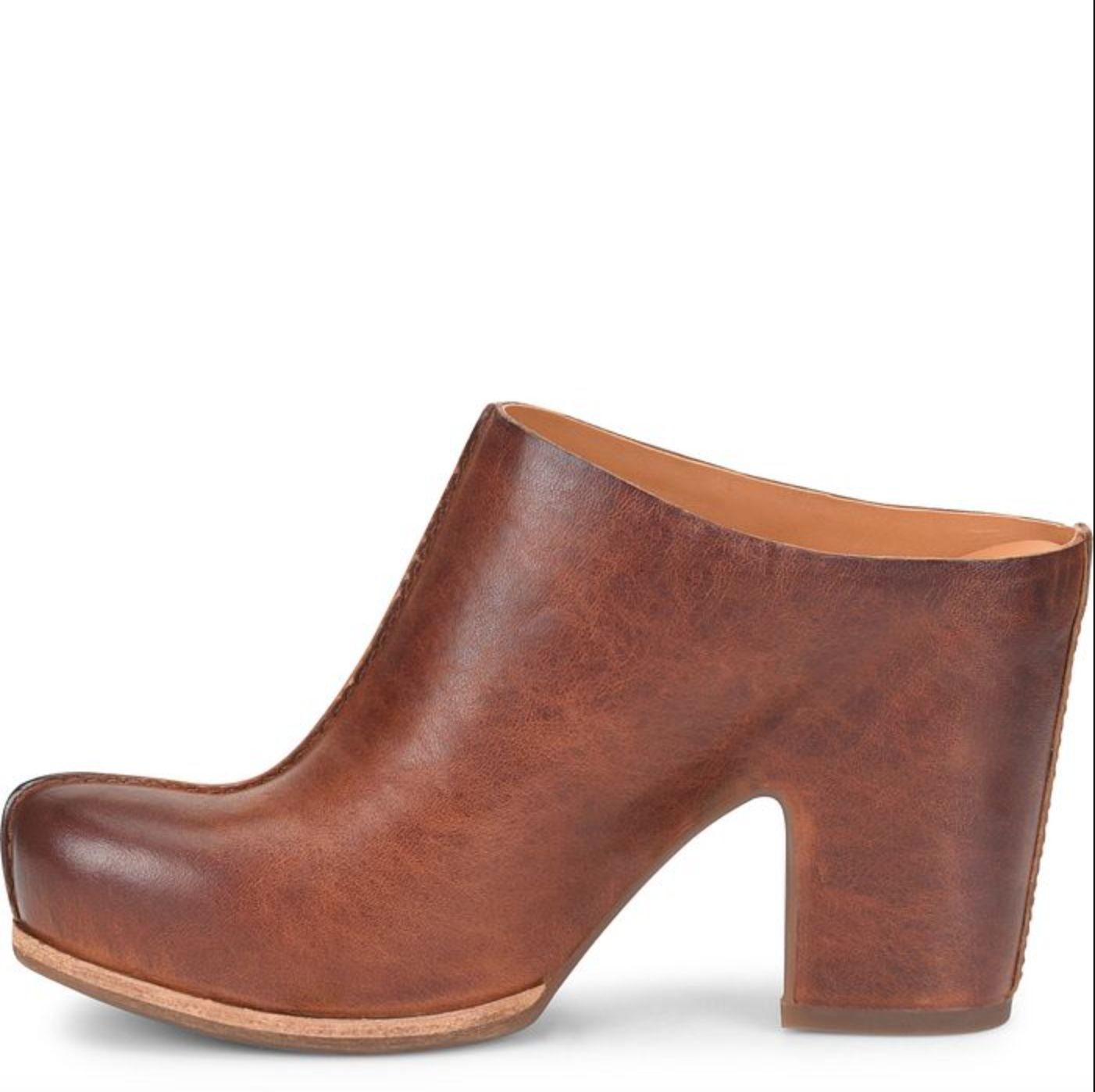 Kork-Ease Sagano Leather-Wrapped Platform