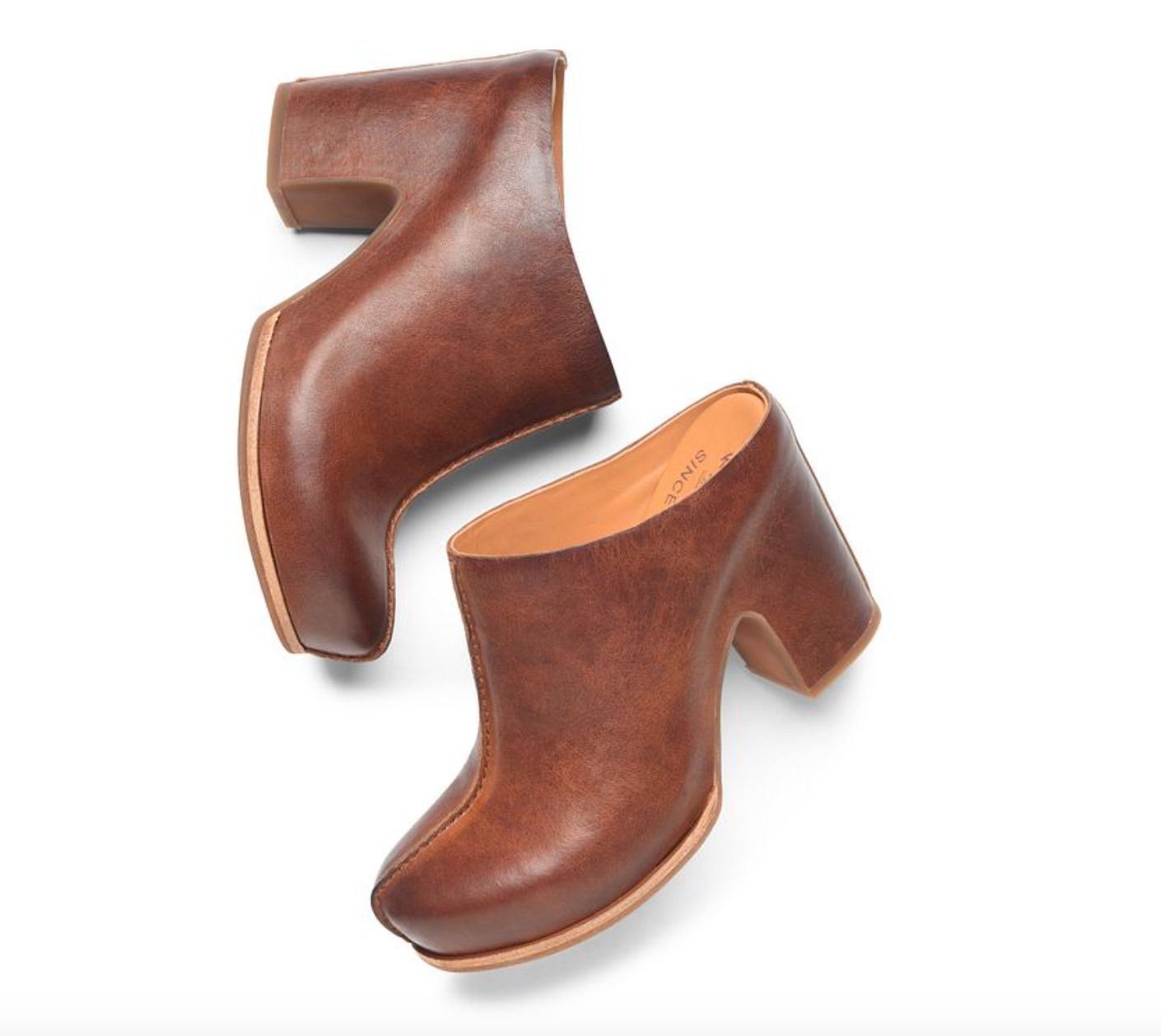 Kork-Ease Sagano Leather-Wrapped Platform