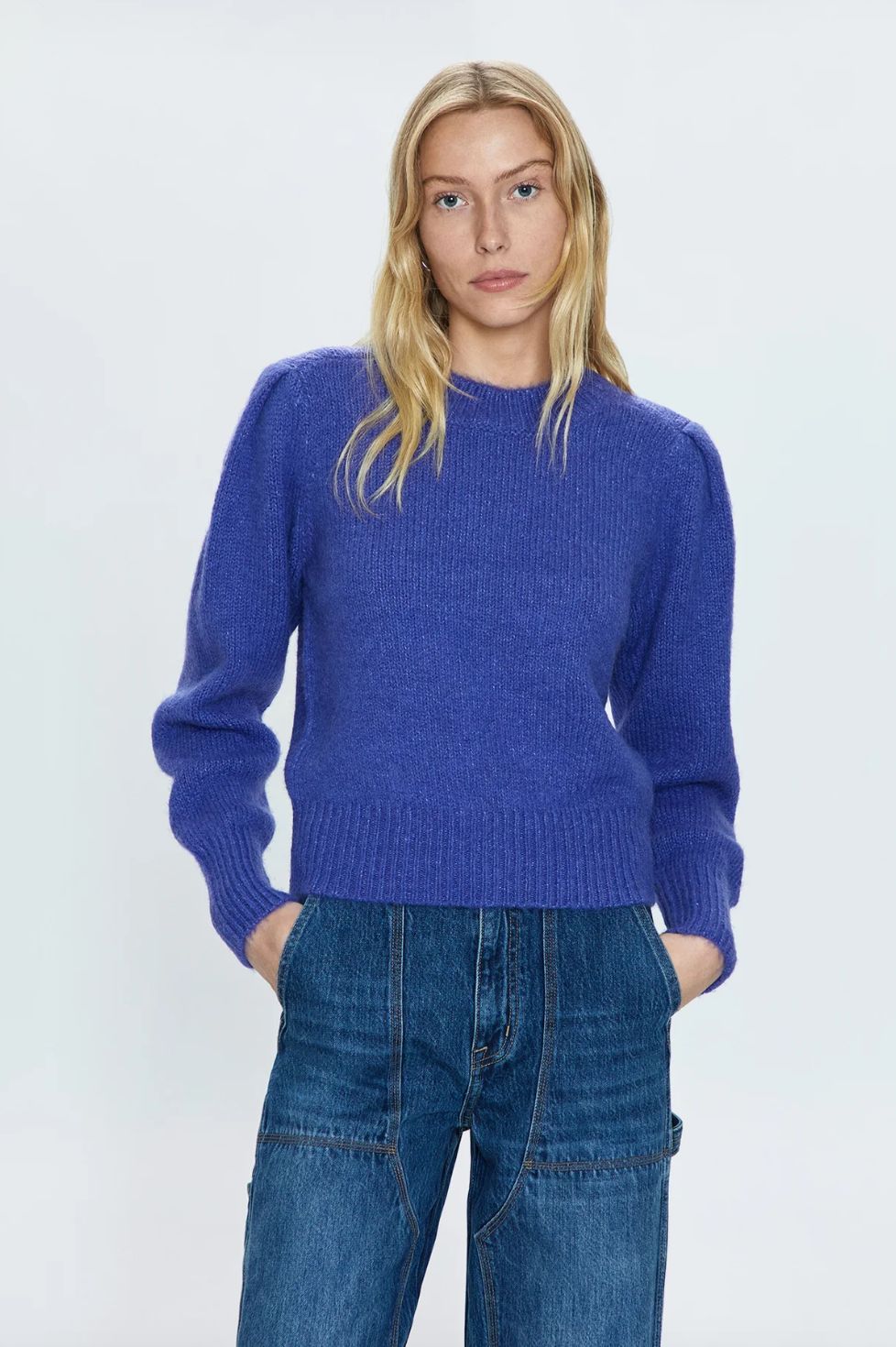 Pistola Colette Puff Sleeve Sweater