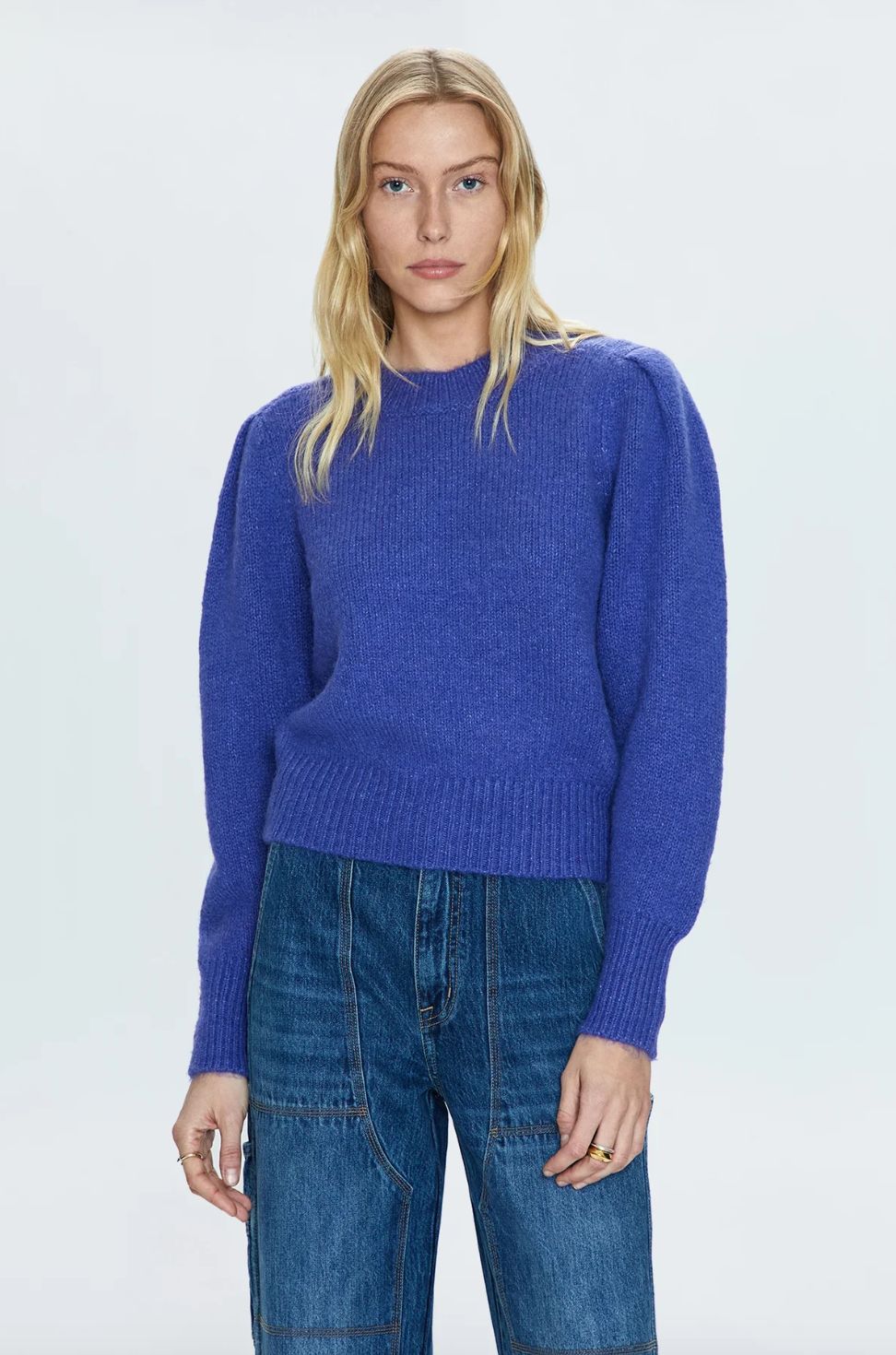 Pistola Colette Puff Sleeve Sweater