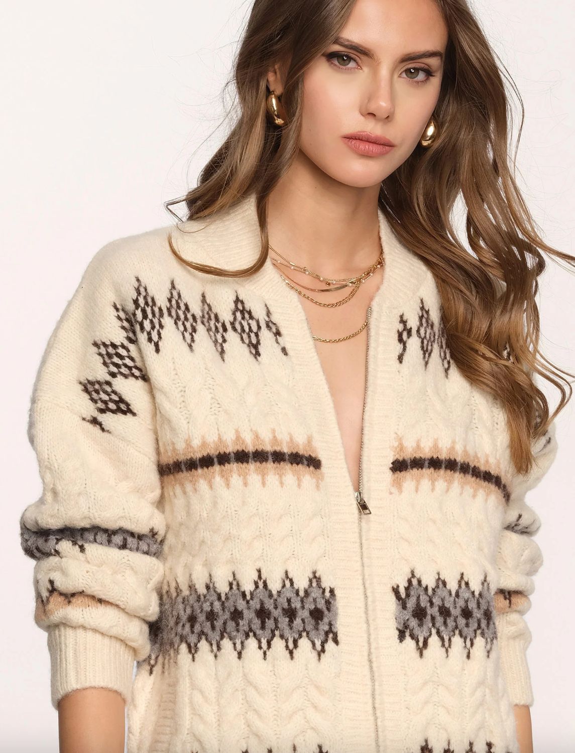 Heartloom Alani Zip-Up Cardi