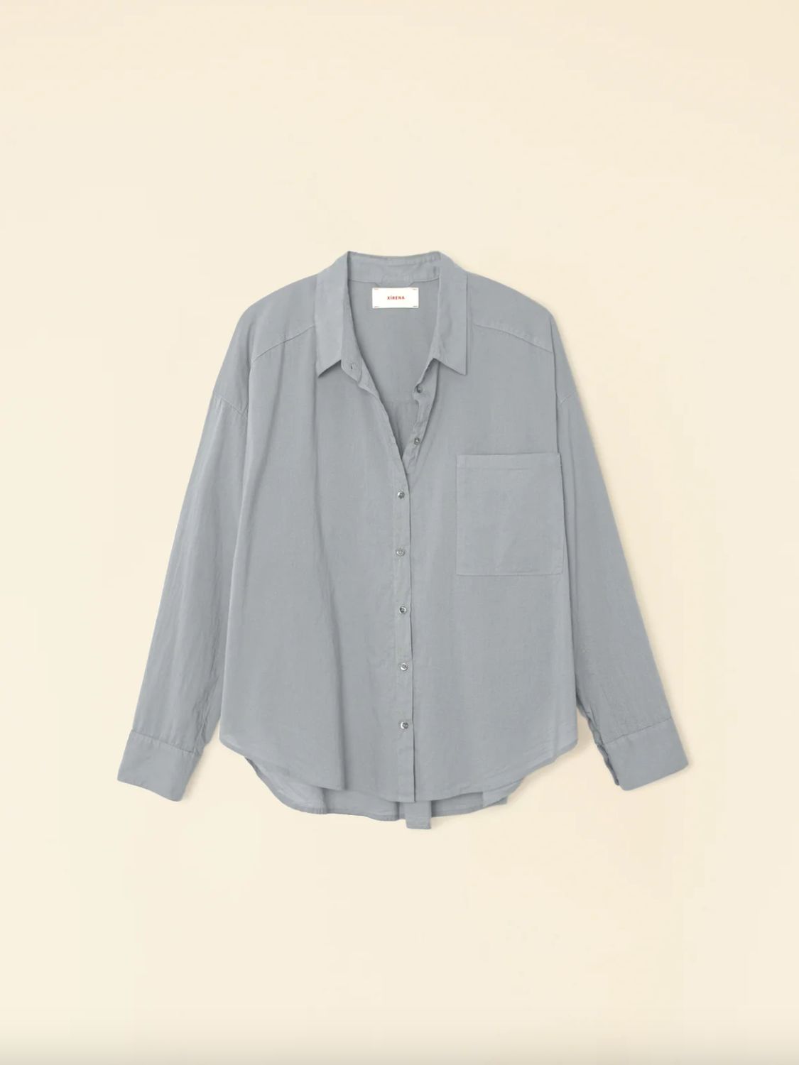 Xirena Jordy Shirt in Stone Grey