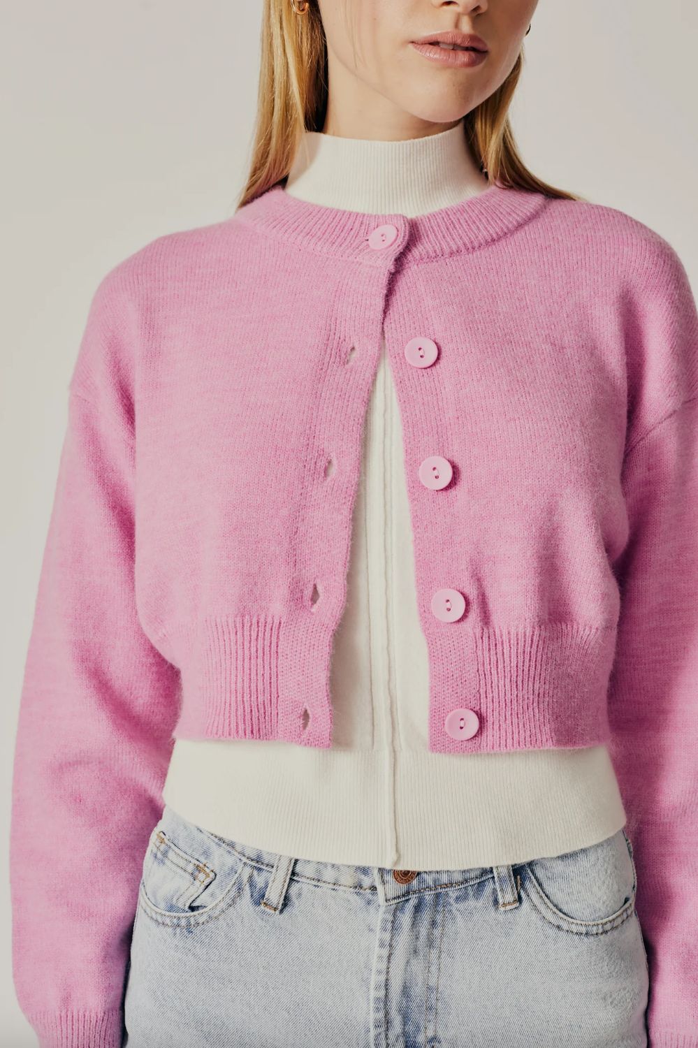 Deluc Malius Cropped Cardigan