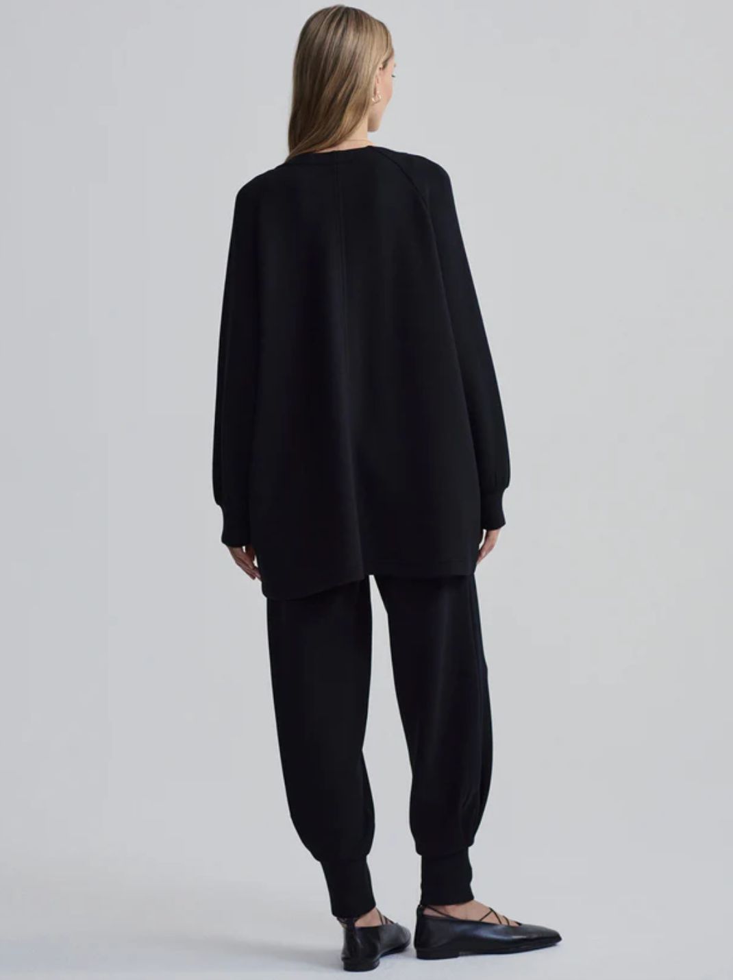 Varley Augusta Long Zip-Through Sweatshirt
