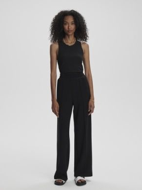 Varley the Wide Leg Pant in Black