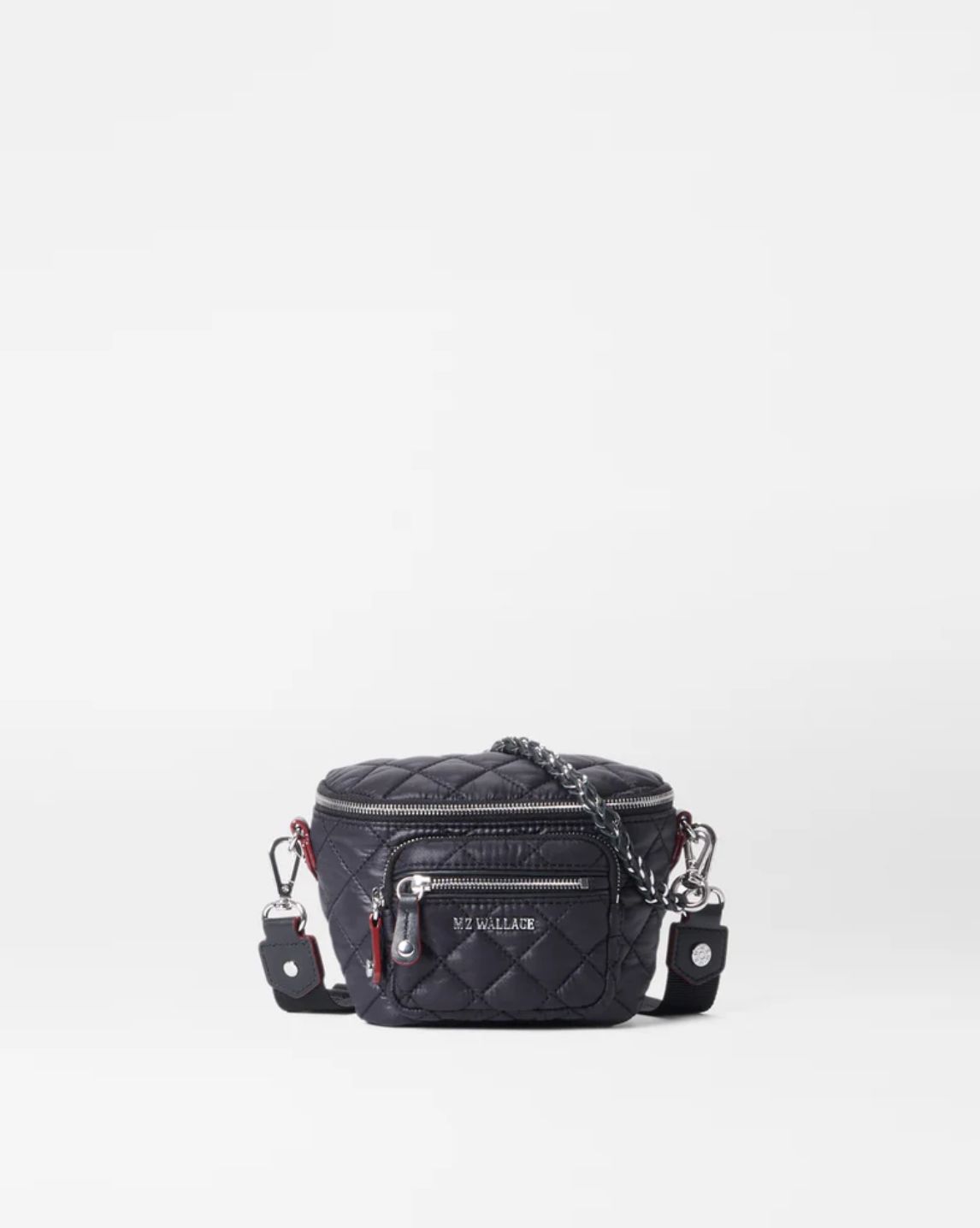 MZ Wallace Micro Crosby Sling Bag in Black