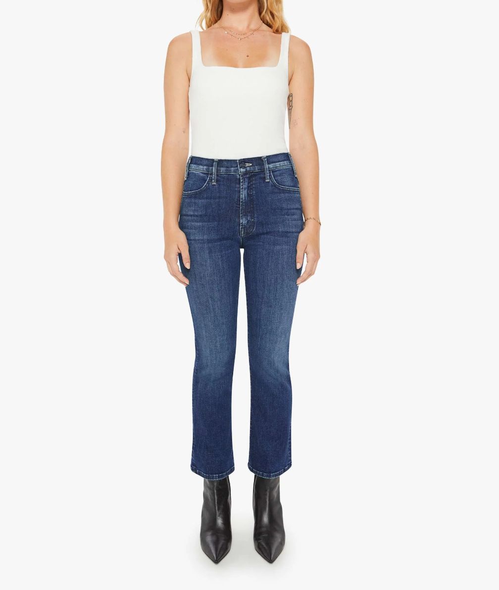 Mother Lil Hustler Ankle Jean in Heirloom