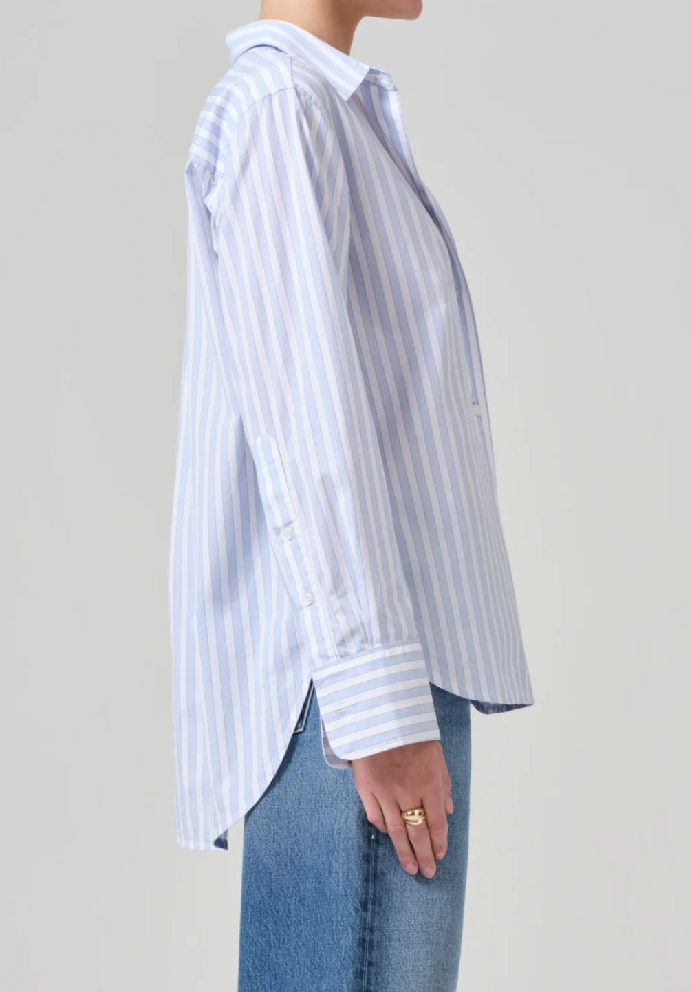 Citizens of Humanity Shay Shirt in French Stripe