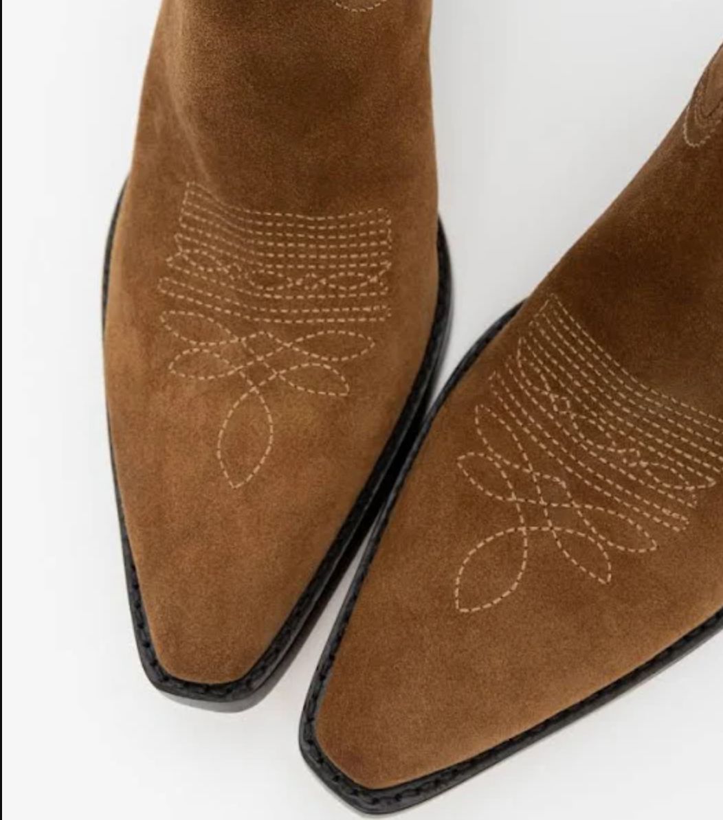 Oncept Wyoming Western Boot in Cognac