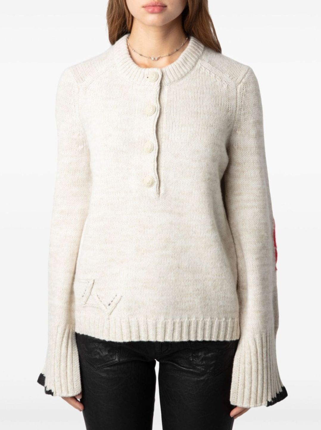 Zadig &amp; Voltaire Halty Sweater in Oatmeal