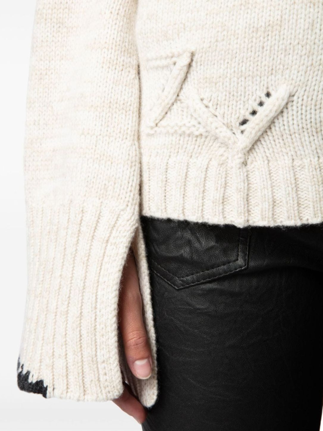 Zadig &amp; Voltaire Halty Sweater in Oatmeal