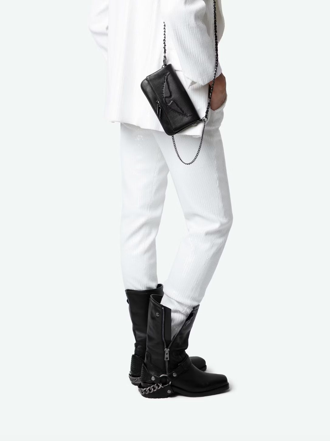 Zadig &amp; Voltaire Rock Nano Clutch with Wings