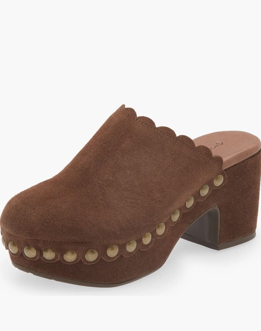 Chocolat Blu Gareth Shearling Lined Mule