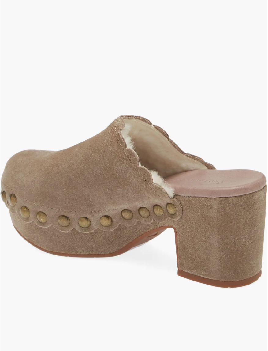 Chocolat Blu Gareth Shearling Lined Mule