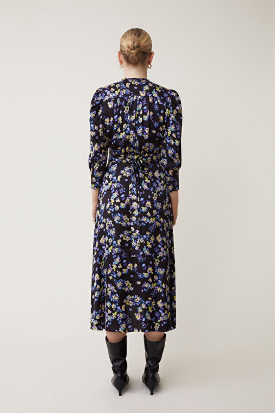 Suncoo Cipri Dress in Violet Floral