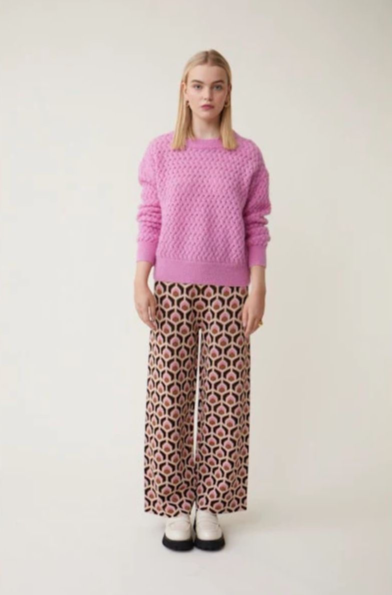 Suncoo Philar Sweater in Rose