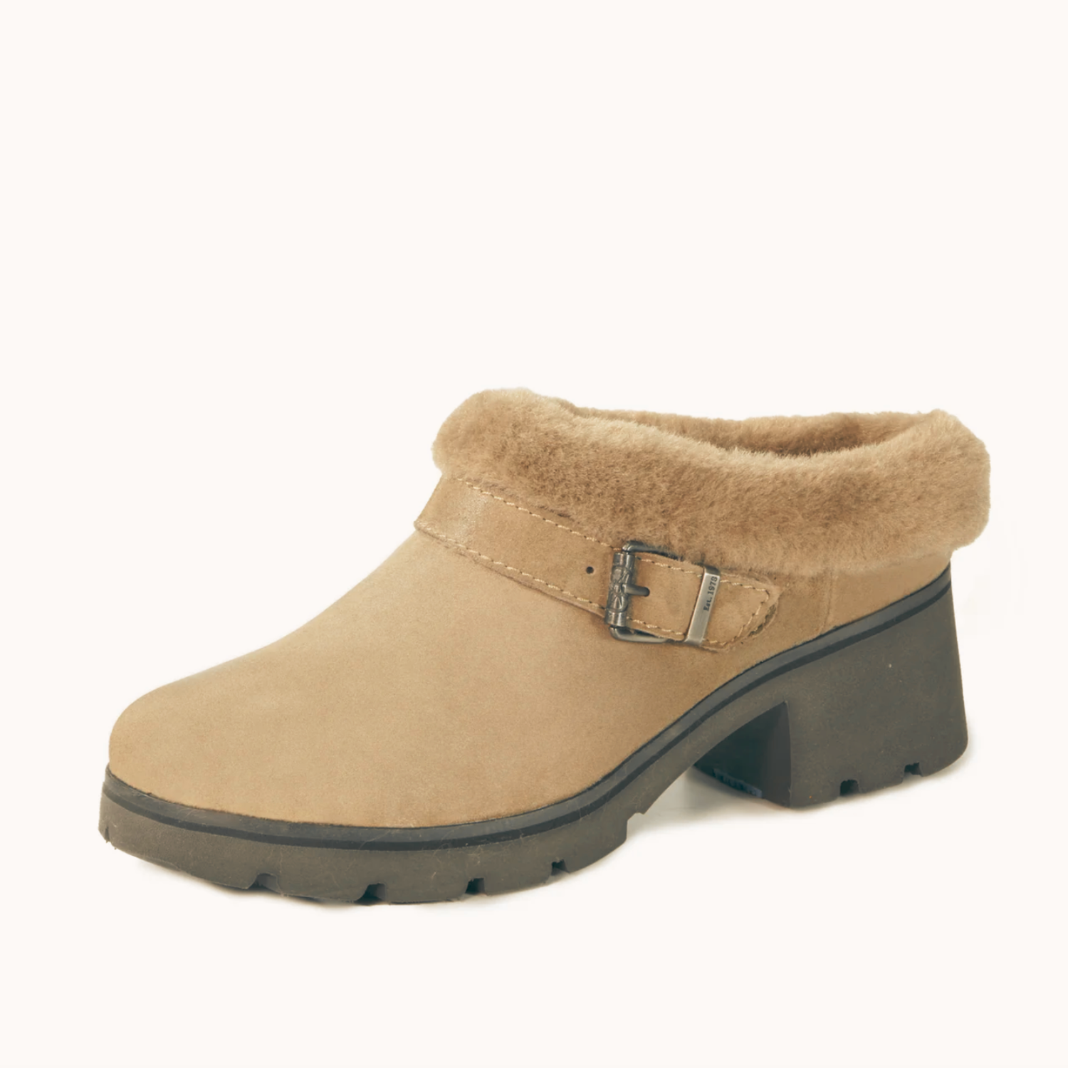 Bussola Posey Fur-Lined Clog