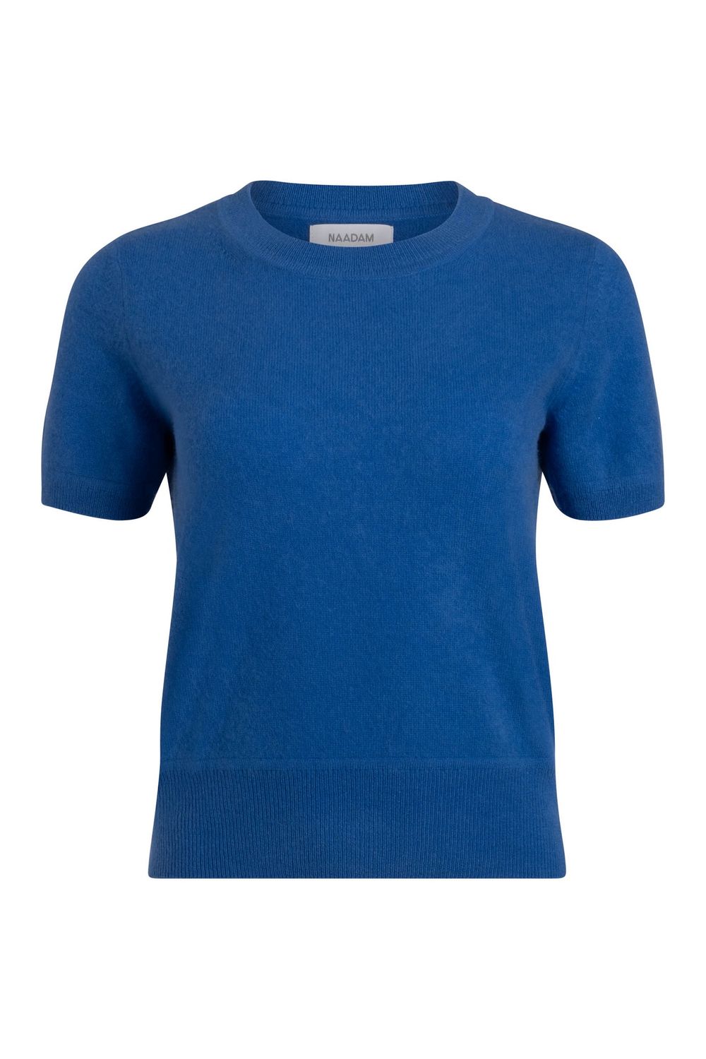Naadam Cashmere Short Sleeve Cropped Pullover
