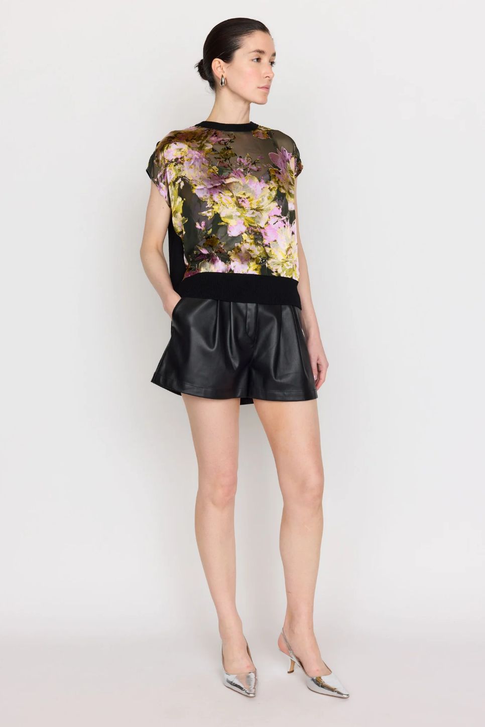 Christy Lynn Marzi Top in Midnight Garden