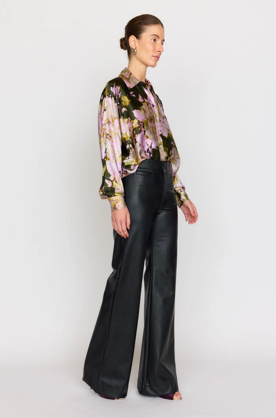 Christy Lynn Rosario Blouse in Midnight Garden