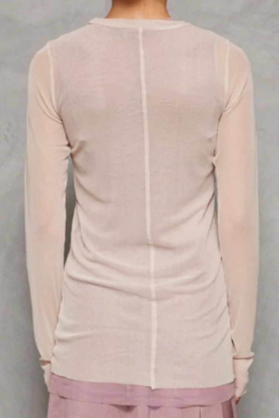 Brazeau Tricot Double Layer Tulle Shirt