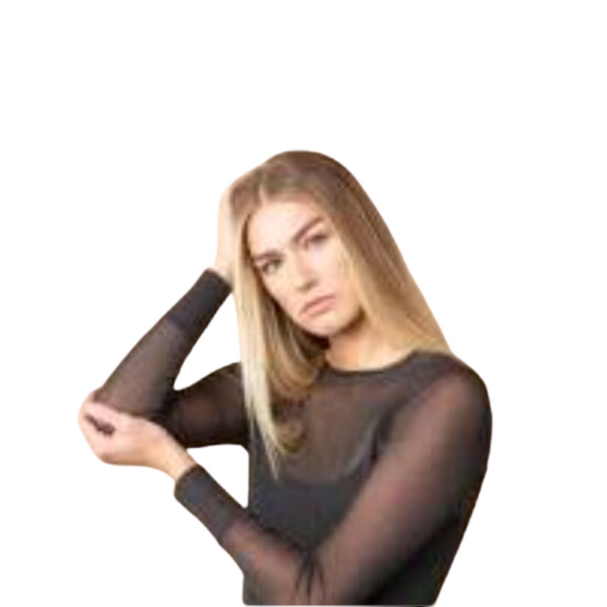 Brazeau Tricot Double Layer Tulle Shirt