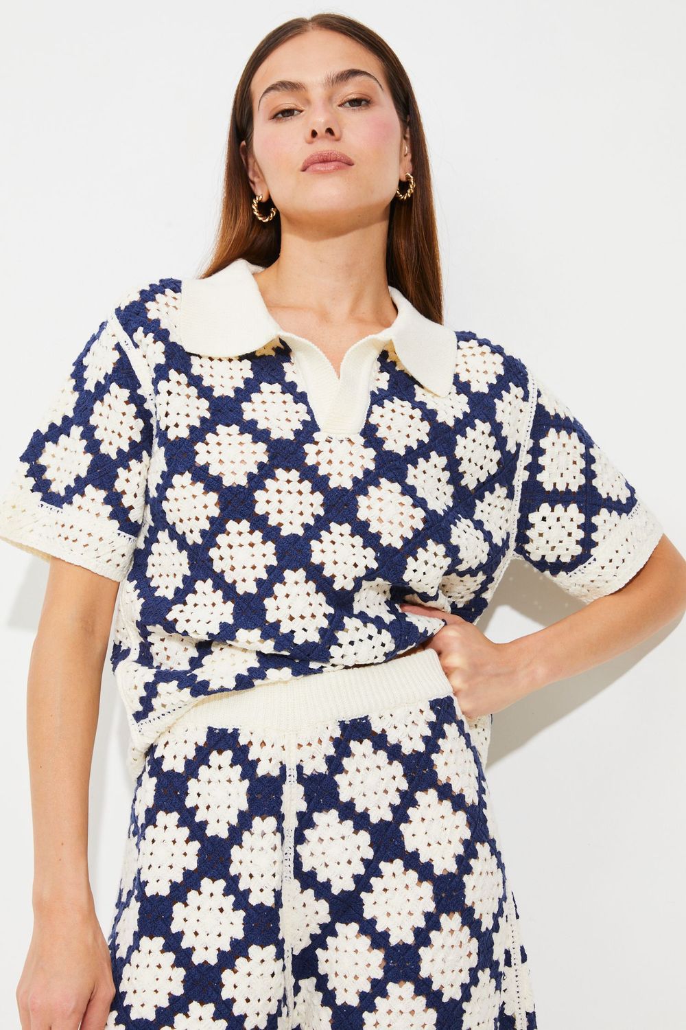 Suncoo Perisol Crochet Sweater