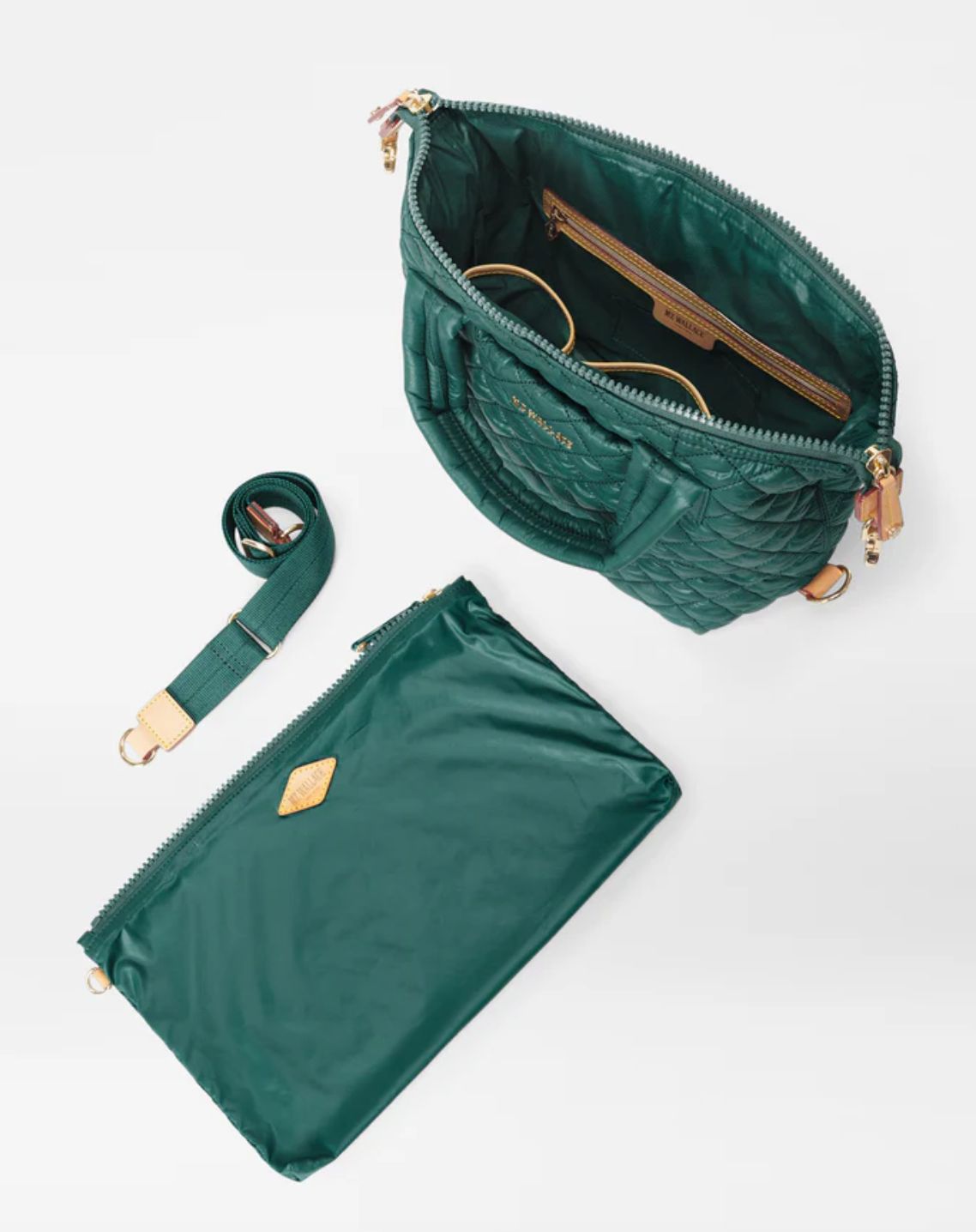 MZ Wallace Small Sutton Deluxe in Emerald