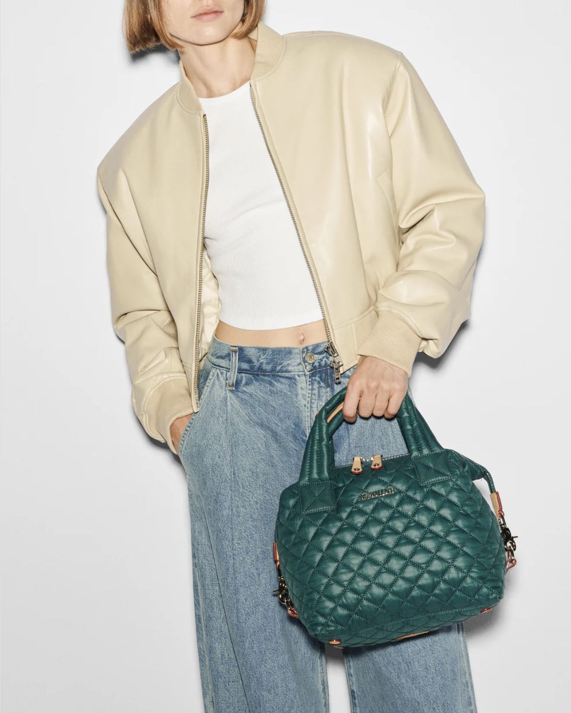 MZ Wallace Small Sutton Deluxe in Emerald