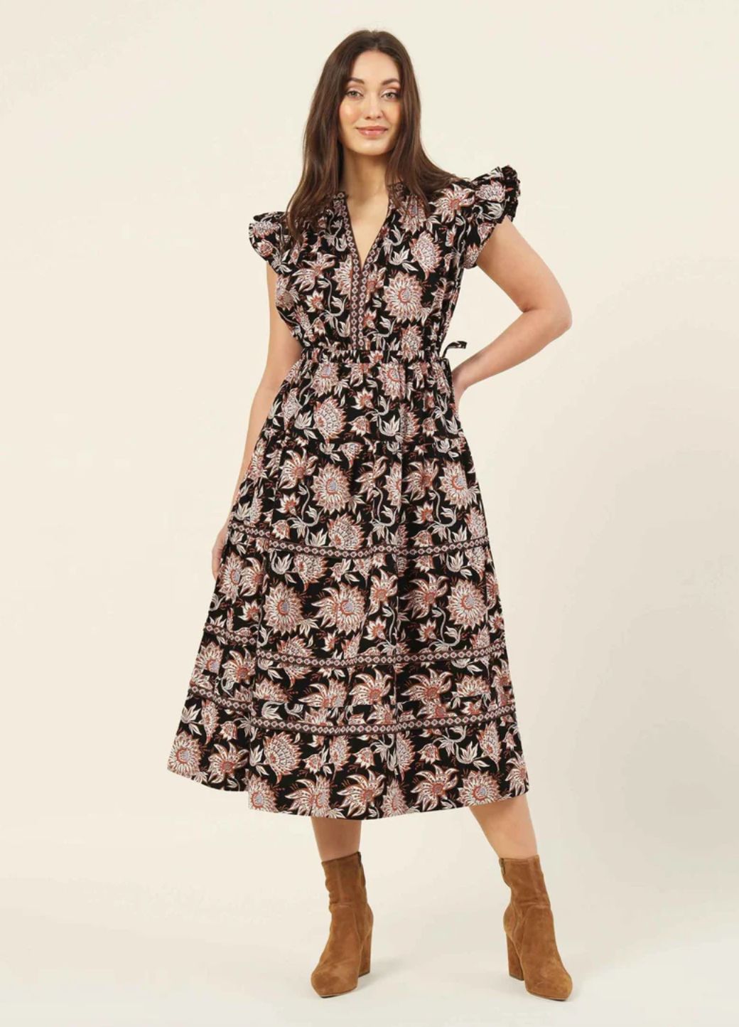 Omika Harlow Midi Dress